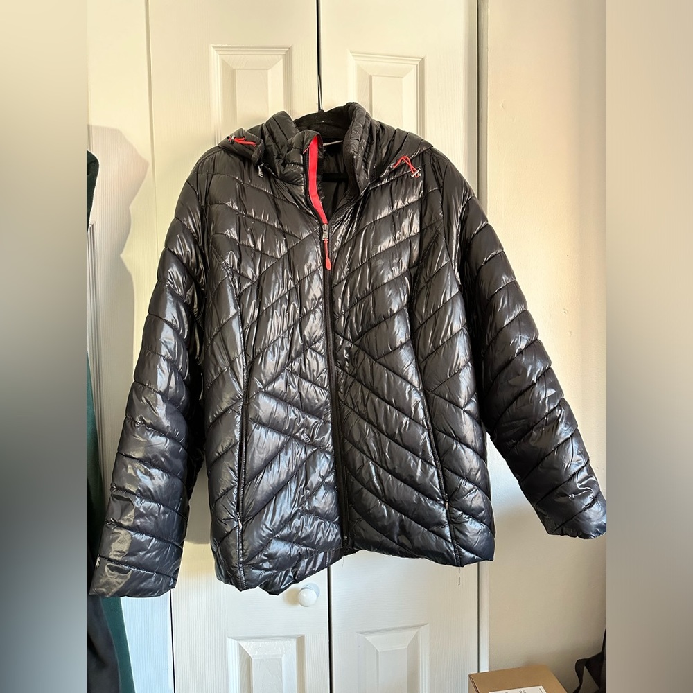 Plus Size Tek Gear¨ Hooded Packable Puffer Jacket